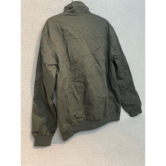 Men’s Outdoor Jacket Always Striving for Men Navy Green Size Large - Picture 6 of 9